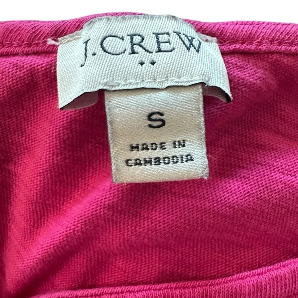 J. Crew Fuchsia Tee